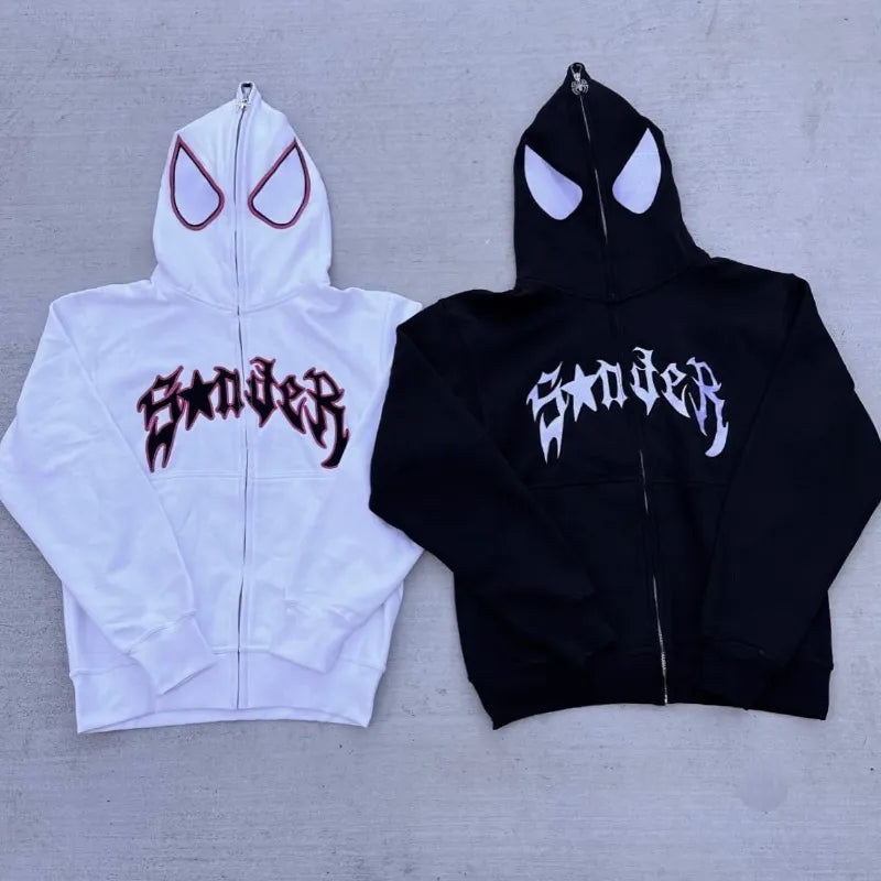The HeroXentral™ Full Zip Spider Hoodie – WebXentral